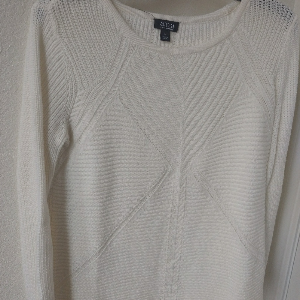 Cream sweater